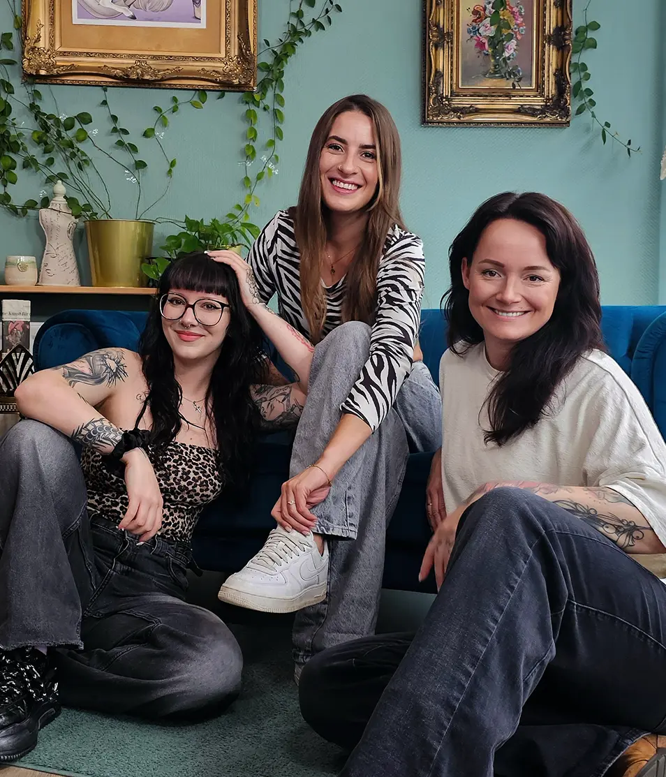 Gruppenbild vom Team Fräulein Bell